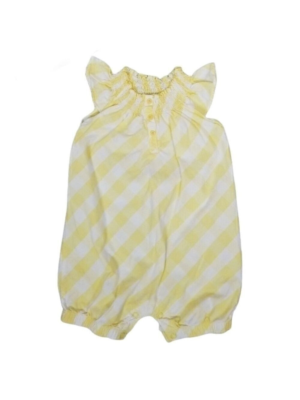 Carter's Butterfly sleeve jumper romper summer